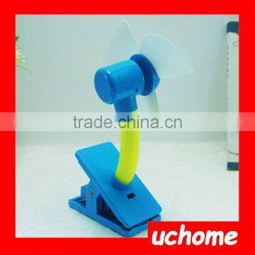 UCHOME Portable Cip Fan Mini USB Charging Small Fan Creative Clip Small Fan photo-5