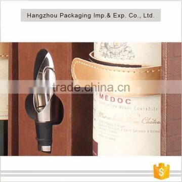 Hot Sale Personalized Imitation Leather Wine Box