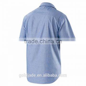 Custom Men Work Shirts Wholesale Mens Cotton Short Sleeve Shirts for Men Workwear photo-5