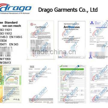 EN11611 Proban Woven 100%cotton fr Fabric for Fireman Clothing