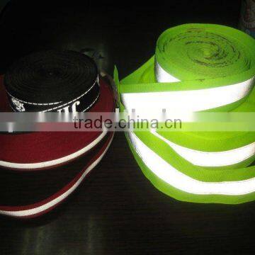 high visibility reflective webbing stripe
