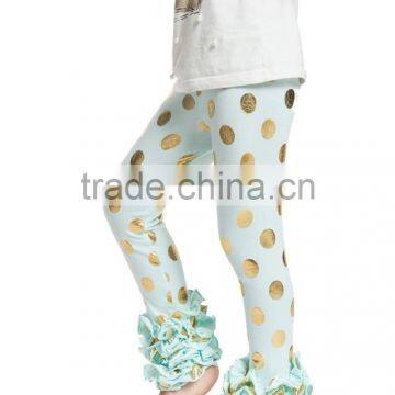 Best Selling Solid Color Ruffle Pant Stretch Icing Ruffle Leggings Infant Cotton Ruffled Pants Cheap Wholesale photo-6