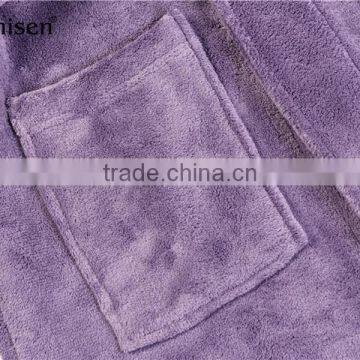 Best Quality Heavyweight Purple Winter Men Sleepwear photo-4