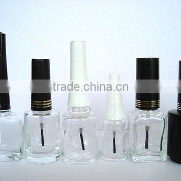 Clear Glass 5 ml Nail Polish Bottle,High Quality Nail Polish Bottle With Cap and Brush photo-2