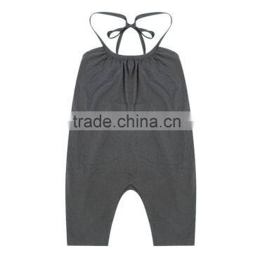 Latest Childrens Boutique Clothing Baby Clothes 2017 Hot Sale Grey Color Kid Clothing Cotton Bodysuit Clothing Adult Baby Romper photo-6