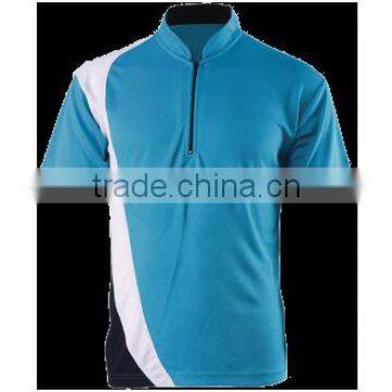 Fashion Zip Polo T-shirt