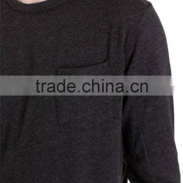 Simple Design Fashion Long Length Blank Plain Sweatshirts Wholesale Sweatshirt Fabric photo-3