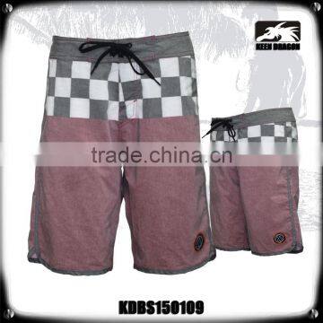 T/C Spandex Beach Shorts Soft Mens Swimwear Plus Size Swimming Trunks