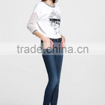 Hot Sell Brand Skinny Ladies Jeans Wholesale Price photo-2