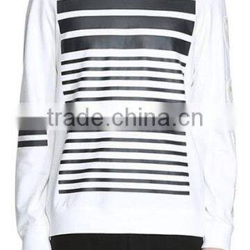 Stripe Design Hoodies Sweatshirts Men Custom photo-3
