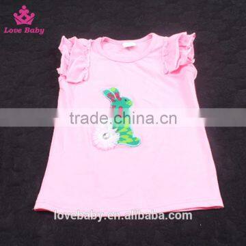 2016 Newest Easter Rabbit Spring Ruffle Shirts &pants Set Bunny Spring Outfits LBYTZ001-109 photo-3