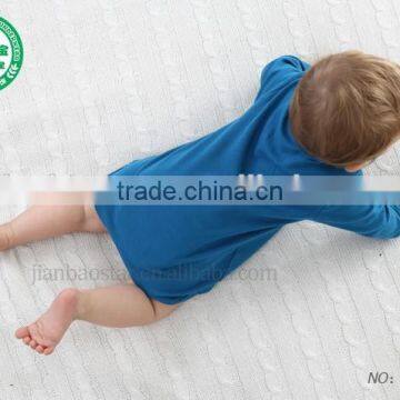 OEM Service Full Sleeve Boutique Cotton Baby Romper Hot Selling Baby Bodysuit photo-6