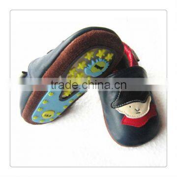 Wholesale Sheep Leather Rubber Sole Toddle Shoes photo-2