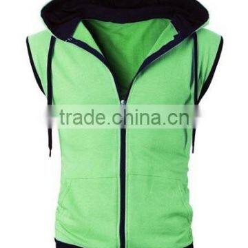 Fashion Hoodie Zip-up Vest