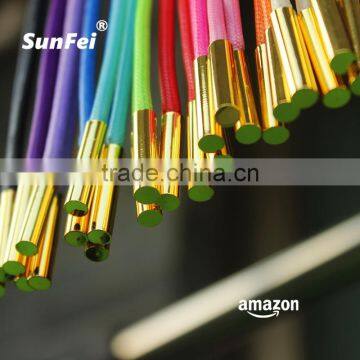 Navy Blue Waxed Cotton Shoelace photo-3