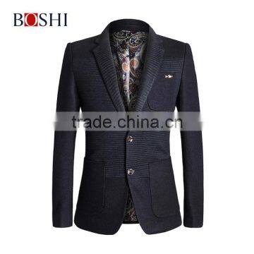 2015 Top Quality Coat Pant Of Men Fashion Casual Suit photo-5