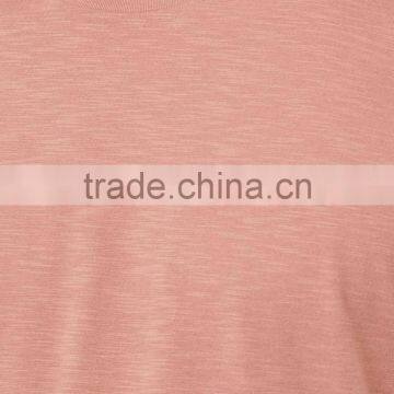 100%Cotton Crew Neck Longline T-shirt Wholesale Blank Mens T-shirt 2016 photo-4