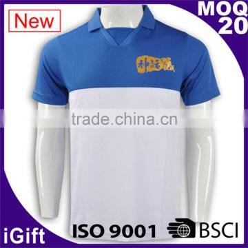 Stand Collar Button Polo Shirt Short Sleeve Shirt photo-6