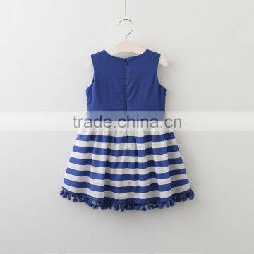 Hot Sale Cotton Sleeveless Wholesale Summer Dress for Girls photo-2