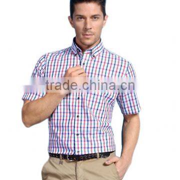 New Style t Shirt Design for Men Fashion Plaid T-shirts for Men photo-2