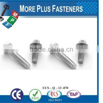 Made in Taiwan Material Carbon Steel Sliver Color Plus Tech Trilobular Type TT Thread Rolling Tapping Screws
