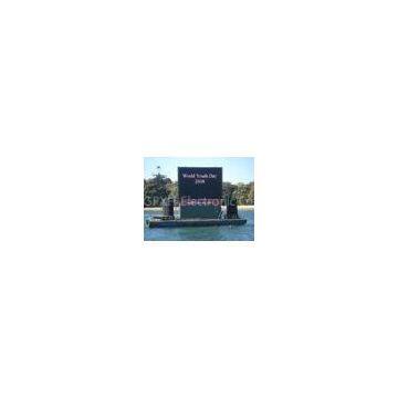 Transparent P16 outdoor video led digital display screens full color high Frequency