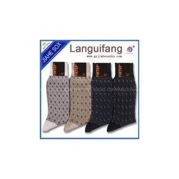 China Socks Manufacturer / Custom Knitted business Men Socks