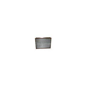 High Temperature Hepa H13 Filter Pleated 1500m/h Airflow For Hospital