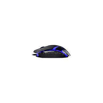 Portable Black Laser Gaming mouse , programmable gaming mouse 5 Buttons and 1 CPI button