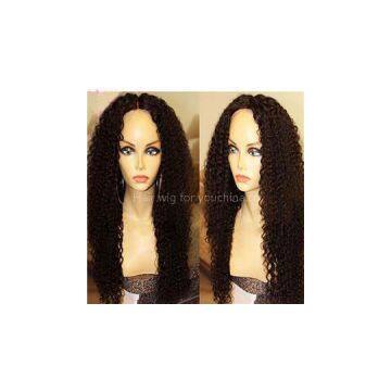 Brazilian Human Hair Full Lace Wig Jerry Curly