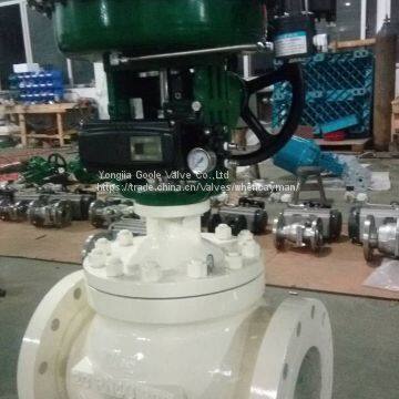 Diaphragm Type Pneumatic Globe Control Valve With Side Handwheel photo-2