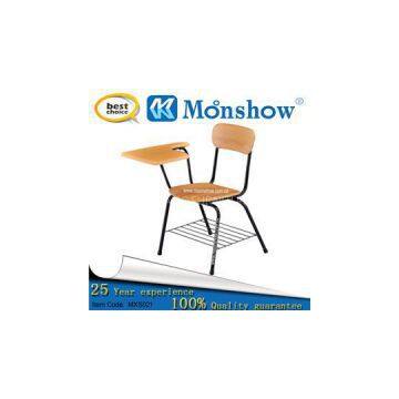 Wood Student Chair With Writing Board,wholesale School Furniture