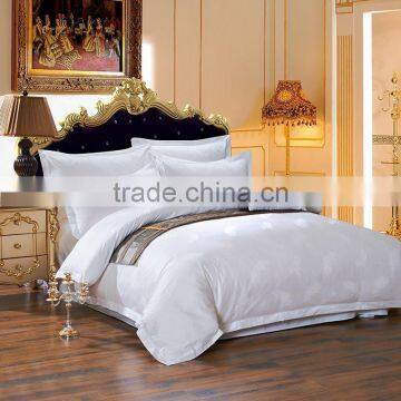 Wholesale Hotel bedding set 100% cotton jacquard design bed linen comforter set