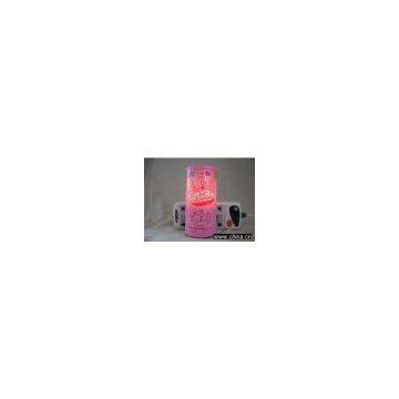 CYLINDER SHADE ROATING NIGHT LIGHT