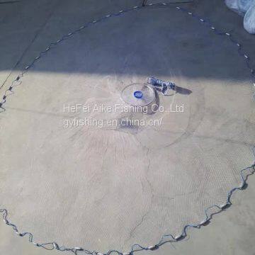 Nylon Monofialment Cast Nets, Speader Series Cast Nets, Galvanizing Sink, Best Strength, 3 Feet -8 Feet.