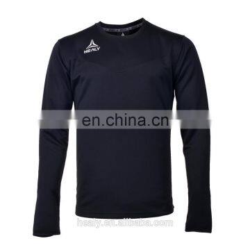 China Custom Print Your Design polycotton O-neck Long Sleeve t shirt