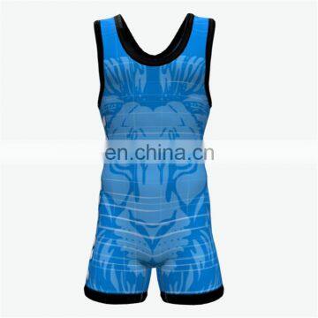 Sublimated Customized Wrestling Singlet
