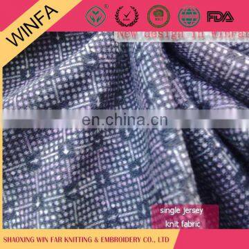 Luxury Cheap Plain Fdy Polyester Print Knitting Fabric