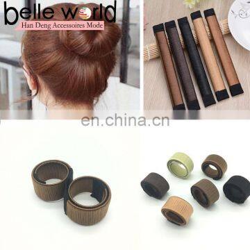 Wig Hairdisk Women Girl Hair Styling Donut Former Foam French Twist DIY Tool Bun Maker Tools