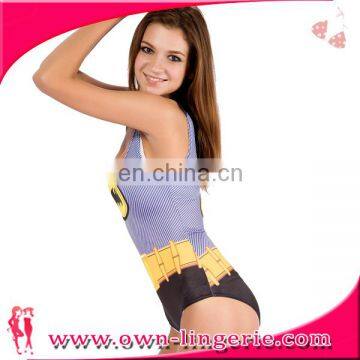 Women Sexy Supergirl One-piece Swimming Suit photo-3