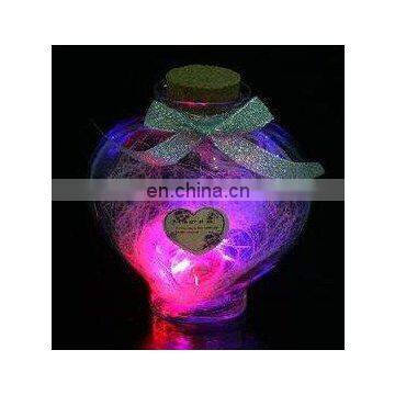 wholesale 125x105mm New arrival wishing bottle! clear glass tiny wishing bottle vials pendants with corks