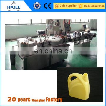 insulated water bottle filling capping and labeling machine