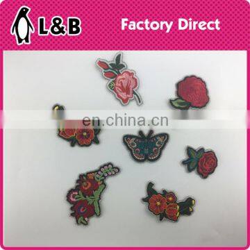New Design Popular Embroidery Rhinestone Iron on Patch photo-2