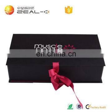 Factory Outlet Competitive Price Matte Black Box Packaging Boxes Custom Logo