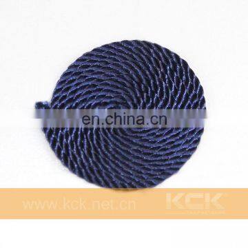 String Hang tag String lock Simple Loop Lock ,polyester for fastener brand