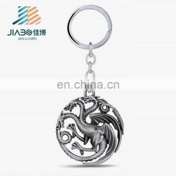 Game of Thrones Keychain House Stark Key Chain Song Of Ice And Fire Key Rings Holder Souvenir For Gift Chaveiro Men Jewelry photo-4