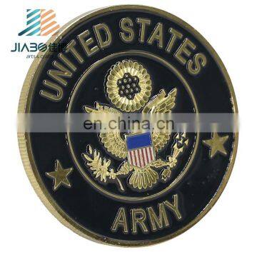 Custom Gold Coins Promotional Beautiful Design 3d Bale Egle America Flag Army Coin photo-6