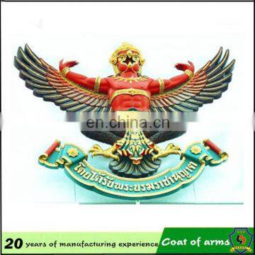 100-800mm custom national emblem/ emblem for building/gold eagle embelm (HH-emblem-025)