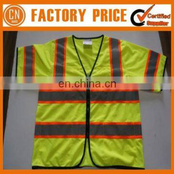 High Visibility Reflective Economy Mesh Safety Vest Meet En471 Standard