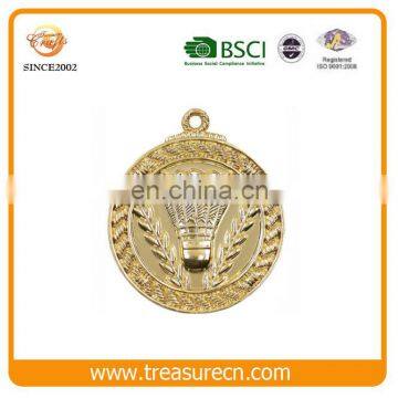 Factory Customized Badminton Alloy Award Medal/Medallion